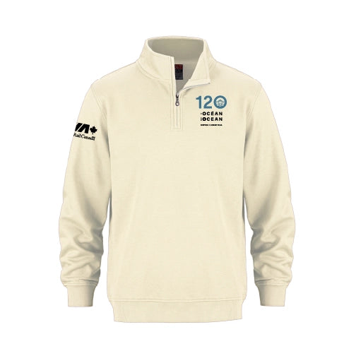 Sweat-shirt zippé quart de tour pour jeunes