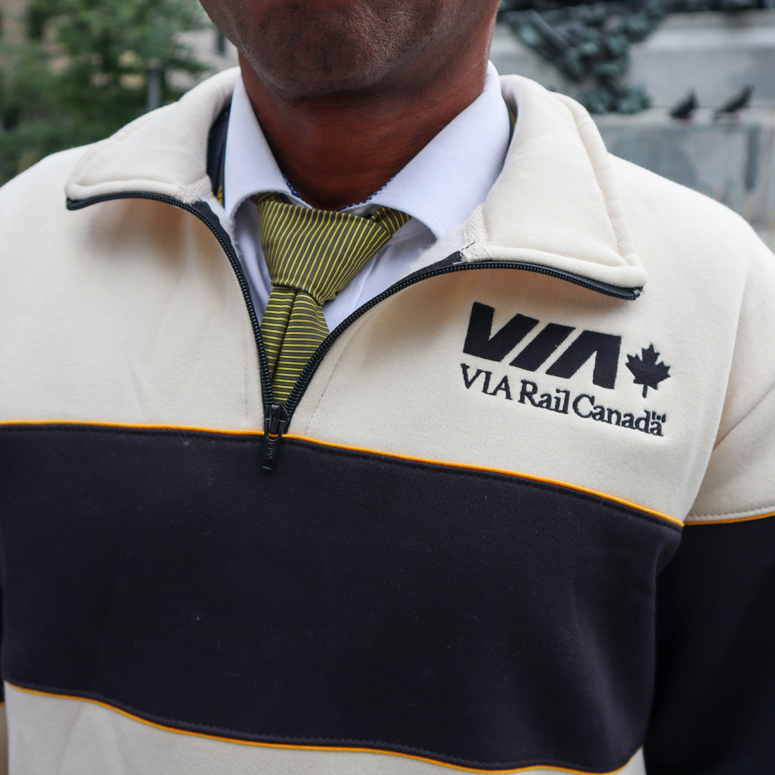 Limited Edition VIA Rail Quarter Zip