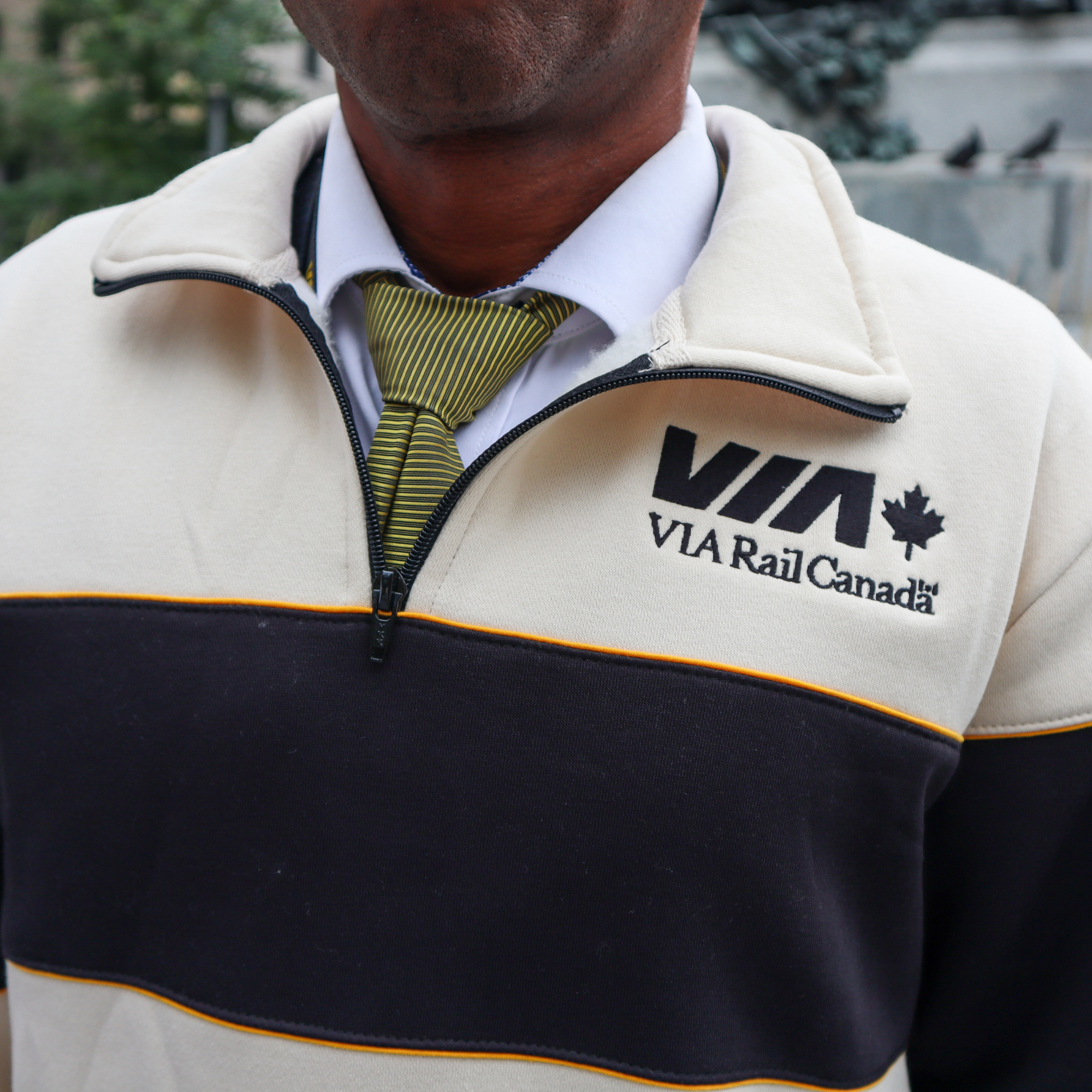 Limited Edition VIA Rail Quarter Zip