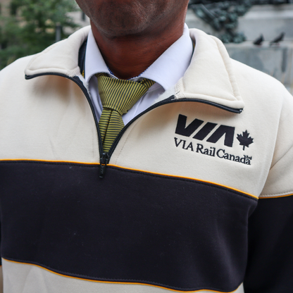 Limited Edition VIA Rail Quarter Zip