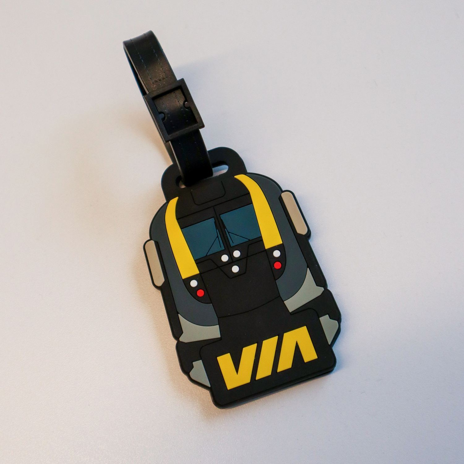 Venture hard plastic luggage tag