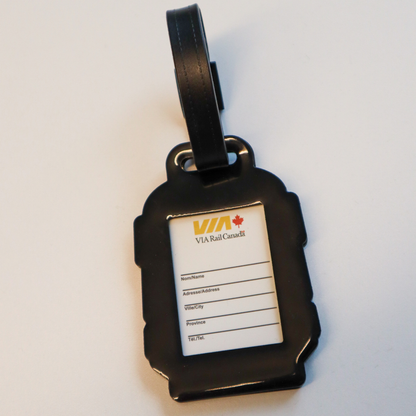 Venture hard plastic luggage tag