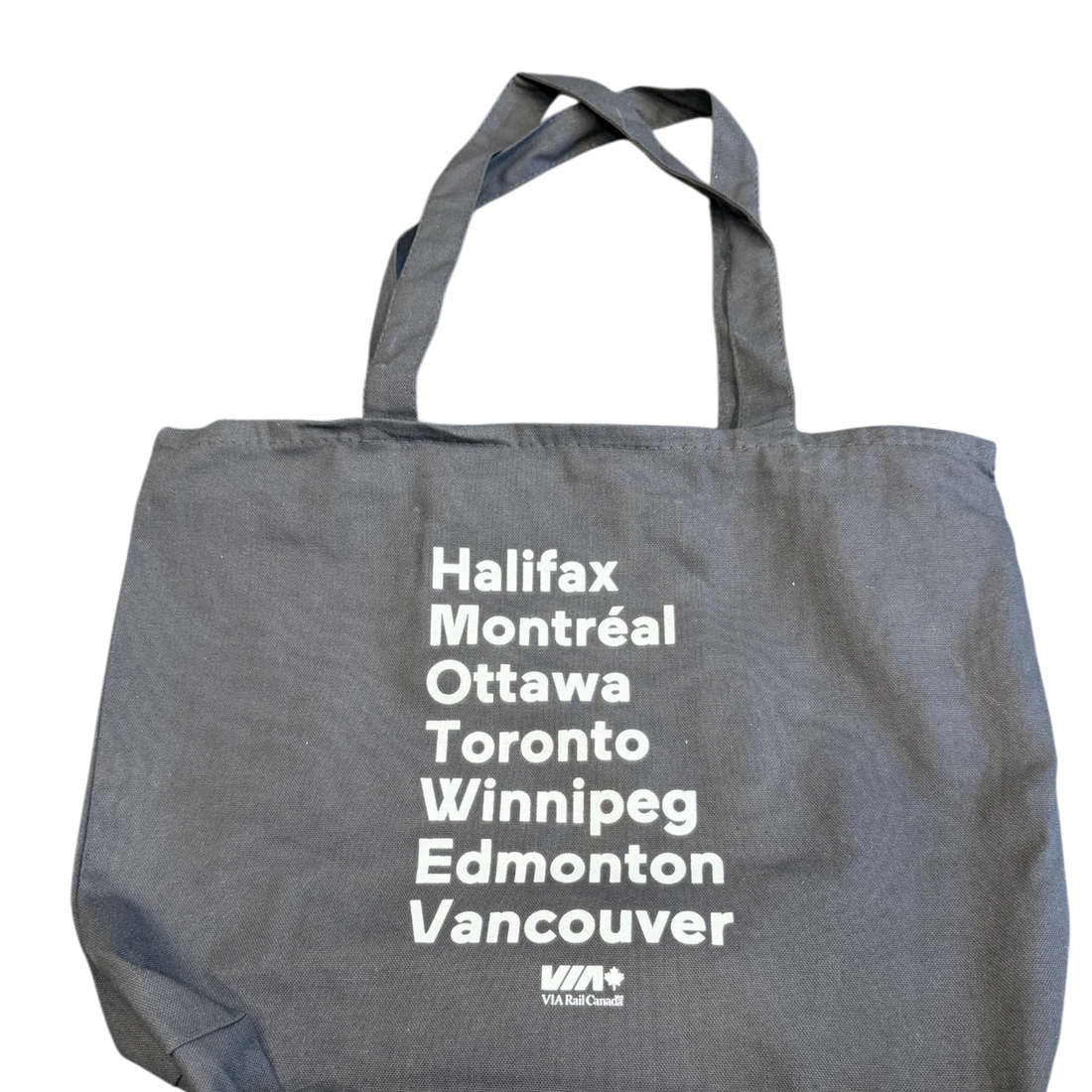 Zippered Tote Bag