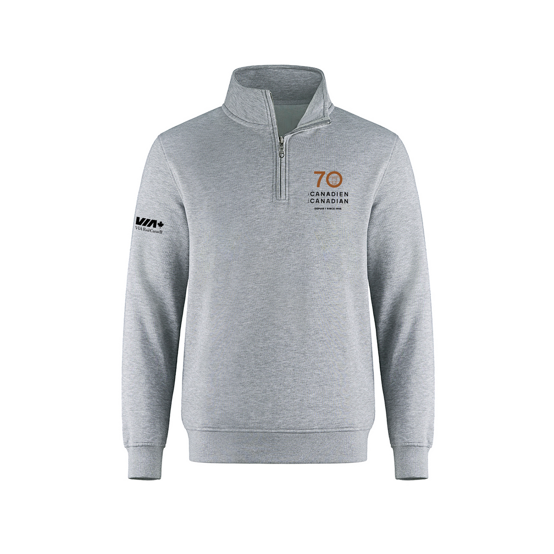 Adult Quarter Zip Sweatshirt