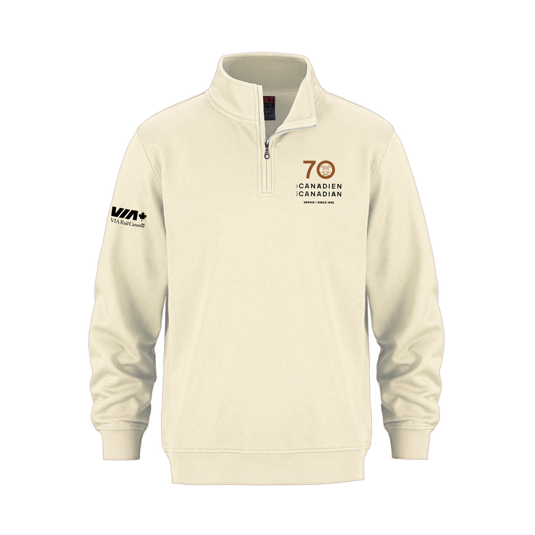 Youth Quarter Zip Sweatshirt