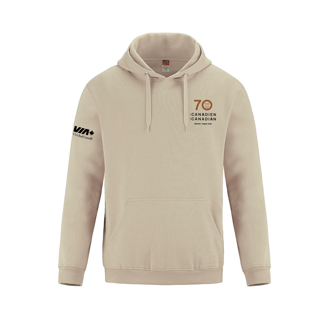 Adult Pullover Hooded Sweatshirt