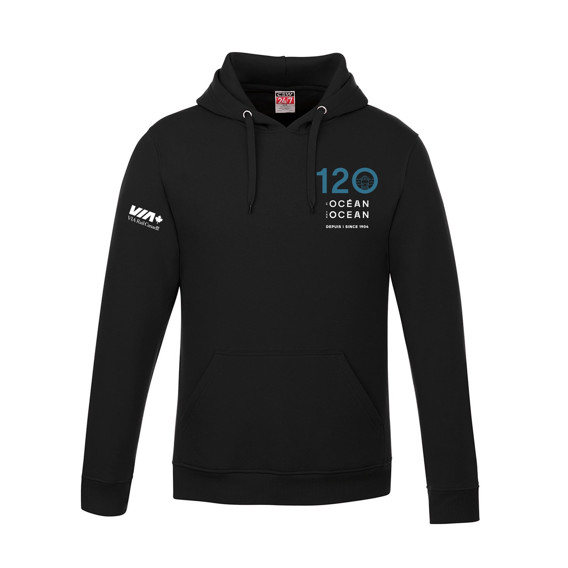 Adult Pullover Hooded Sweatshirt – VIA Rail Boutique