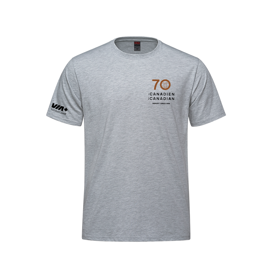 Adult 50/50 Cotton/Polyester Crewneck T-Shirt