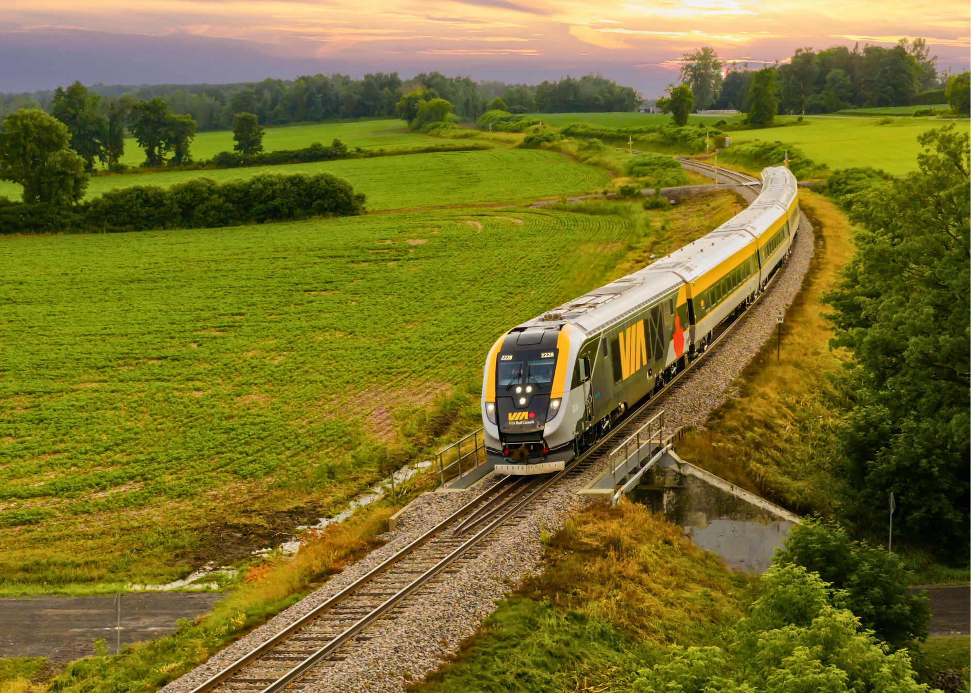 VIA Rail Postcard - 5x7