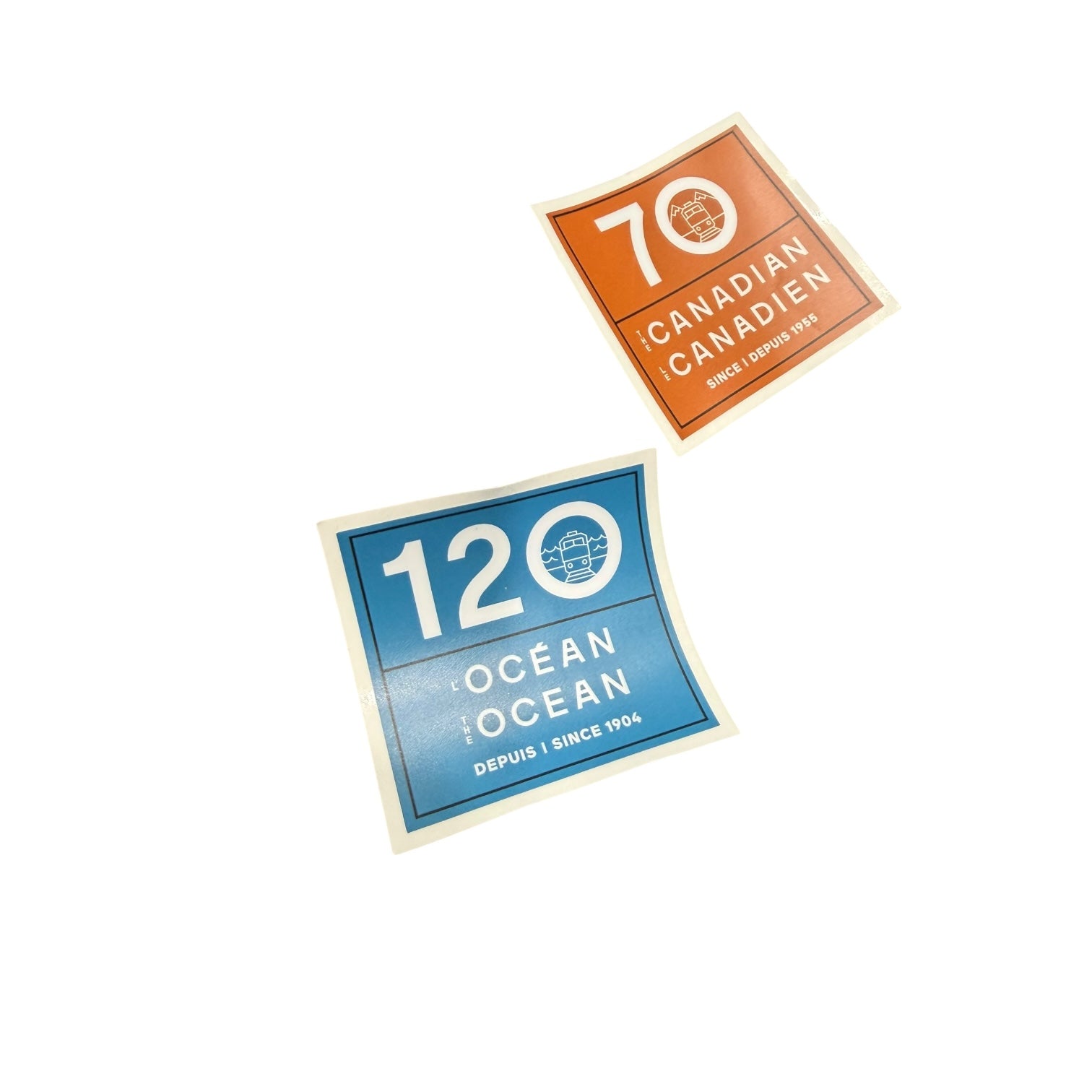 The Canadian + The Ocean Sticker Singles (4-pack)